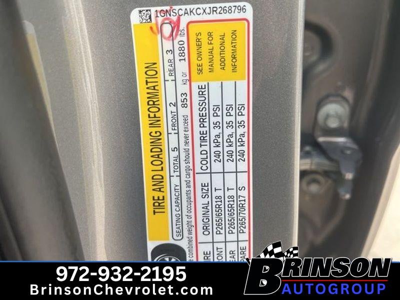 2018 Chevrolet Tahoe LS