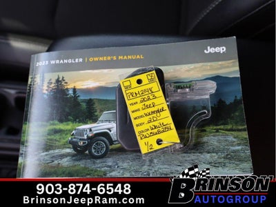 2023 Jeep Wrangler 2-Door Freedom 4x4