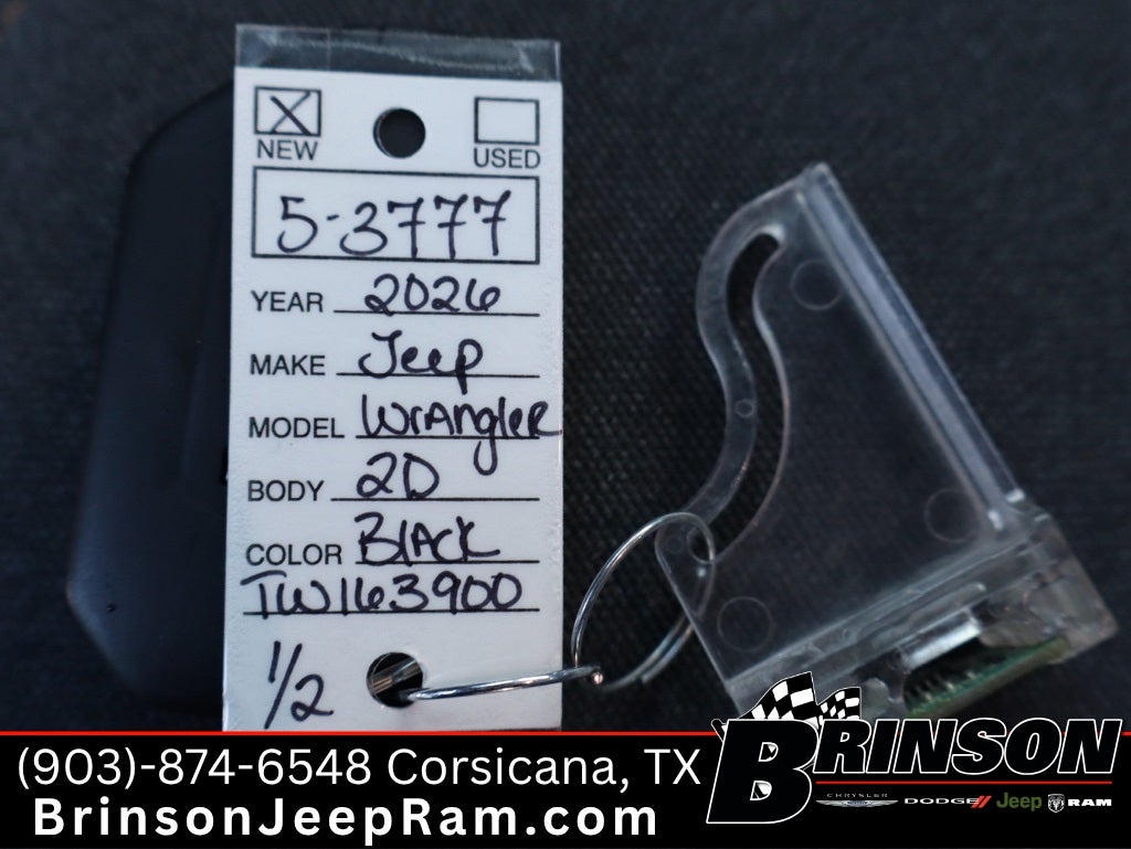 2026 Jeep Wrangler WRANGLER 2-DOOR SPORT