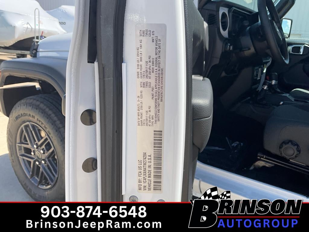 2026 Jeep Wrangler WRANGLER 2-DOOR SPORT