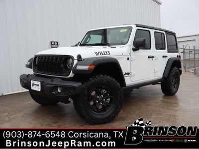 2026 Jeep Wrangler WRANGLER 4-DOOR WILLYS