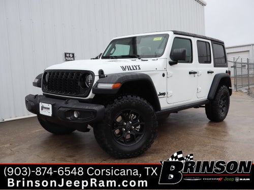 2026 Jeep Wrangler WRANGLER 4-DOOR WILLYS