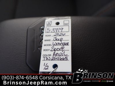 2026 Jeep Wrangler WRANGLER 4-DOOR WILLYS