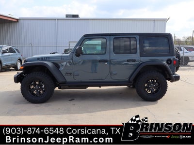 2026 Jeep Wrangler WRANGLER 4-DOOR WILLYS