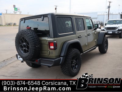 2026 Jeep Wrangler WRANGLER 4-DOOR WILLYS