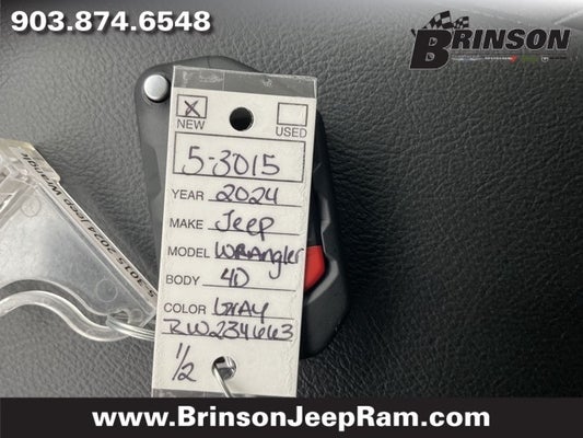 2024 Jeep Wrangler WRANGLER 4-DOOR WILLYS in Corsicana, TX - Brinson Auto Group