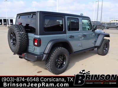 2026 Jeep Wrangler WRANGLER 4-DOOR WILLYS