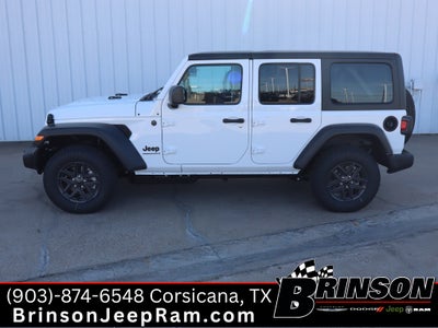 2026 Jeep Wrangler WRANGLER 4-DOOR SPORT S