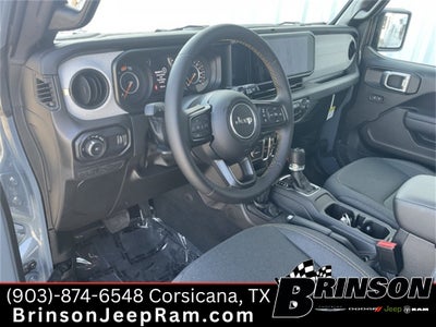 2024 Jeep Wrangler WRANGLER 4-DOOR SPORT S