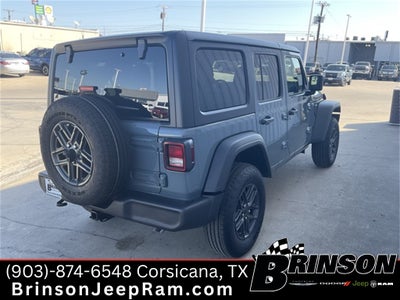 2024 Jeep Wrangler WRANGLER 4-DOOR SPORT S