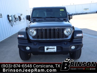 2026 Jeep Wrangler WRANGLER 4-DOOR SPORT S
