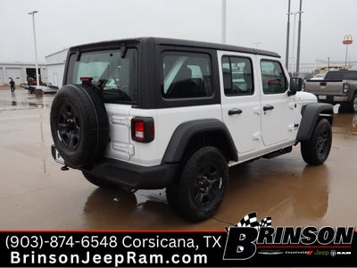 2026 Jeep Wrangler WRANGLER 4-DOOR SPORT