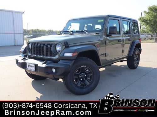 2025 Jeep Wrangler WRANGLER 4-DOOR SPORT