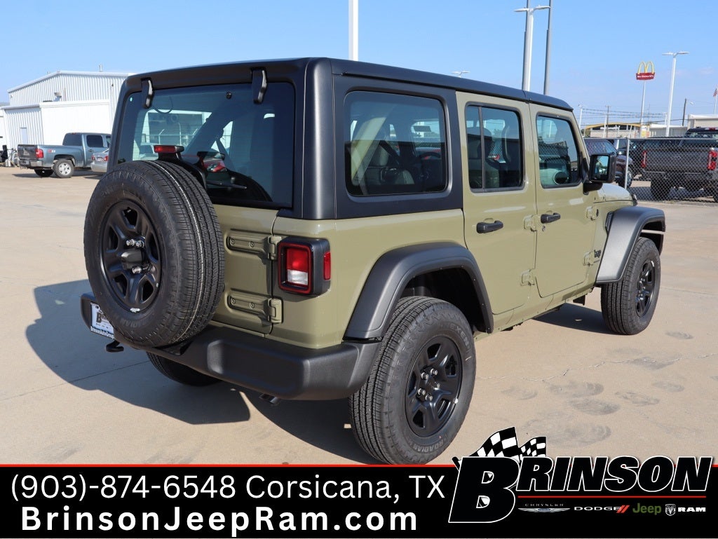 2025 Jeep Wrangler WRANGLER 4-DOOR SPORT