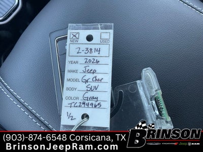 2026 Jeep Grand Cherokee GRAND CHEROKEE LIMITED 4X2