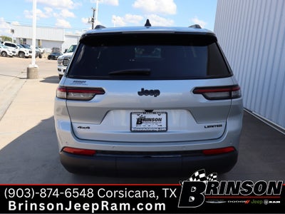 2025 Jeep Grand Cherokee GRAND CHEROKEE L LIMITED 4X4