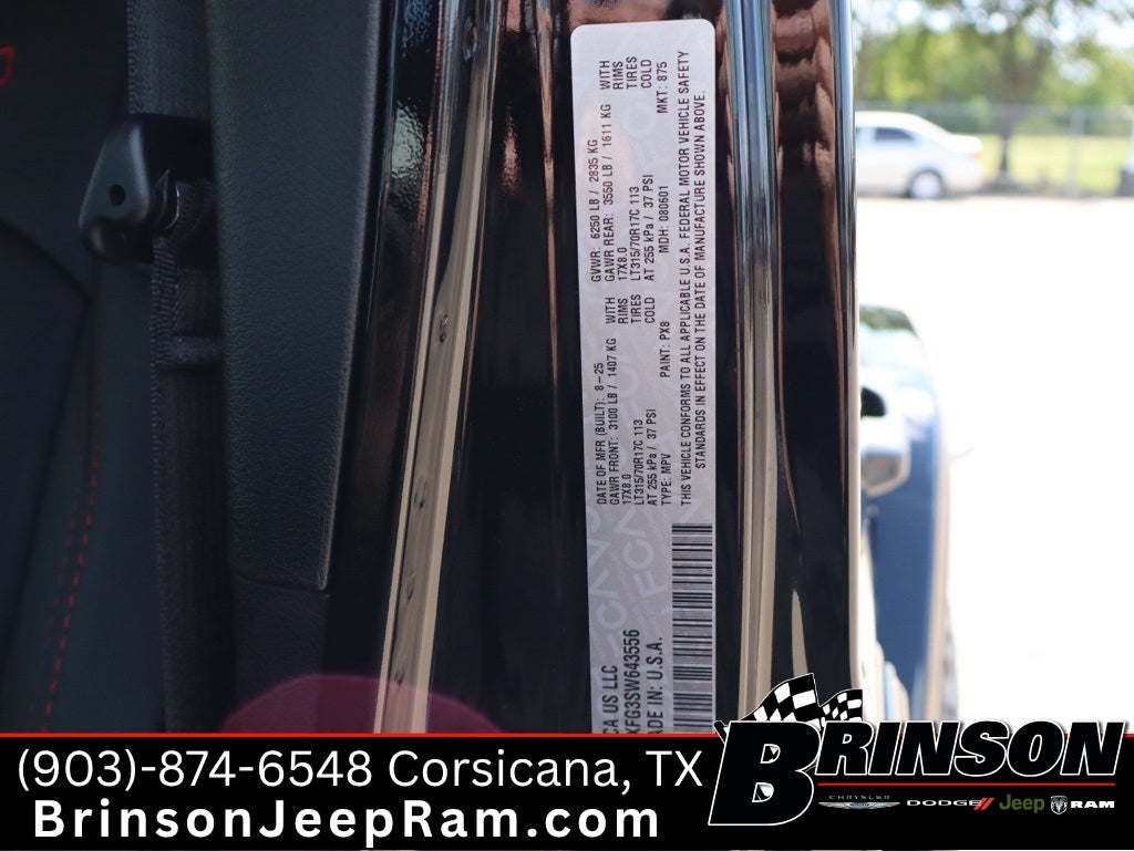 2025 Jeep Wrangler WRANGLER 4-DOOR RUBICON X