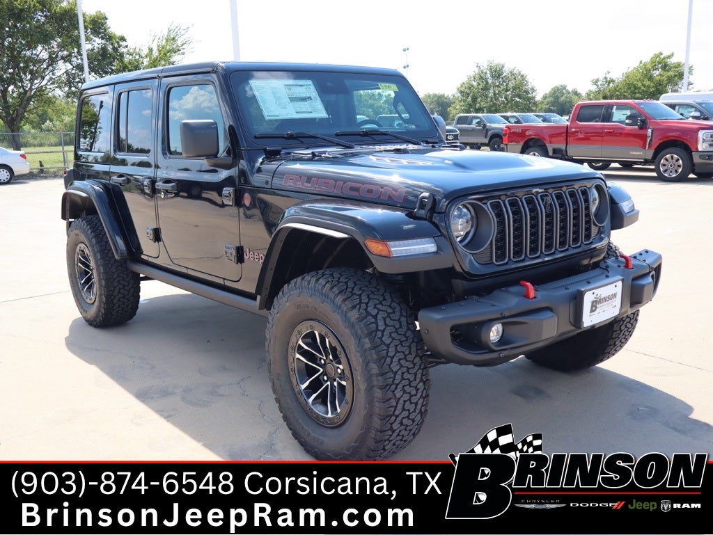 2025 Jeep Wrangler WRANGLER 4-DOOR RUBICON X