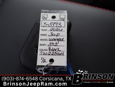 2026 Jeep Wrangler WRANGLER 4-DOOR MOAB 392