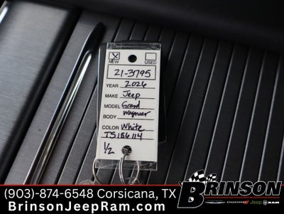 2026 Jeep Grand Wagoneer GRAND WAGONEER L 4X2