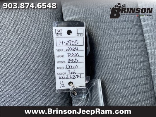 2024 RAM Ram 1500 RAM 1500 LONE STAR CREW CAB 4X2 5'7' BOX in Corsicana, TX - Brinson Auto Group