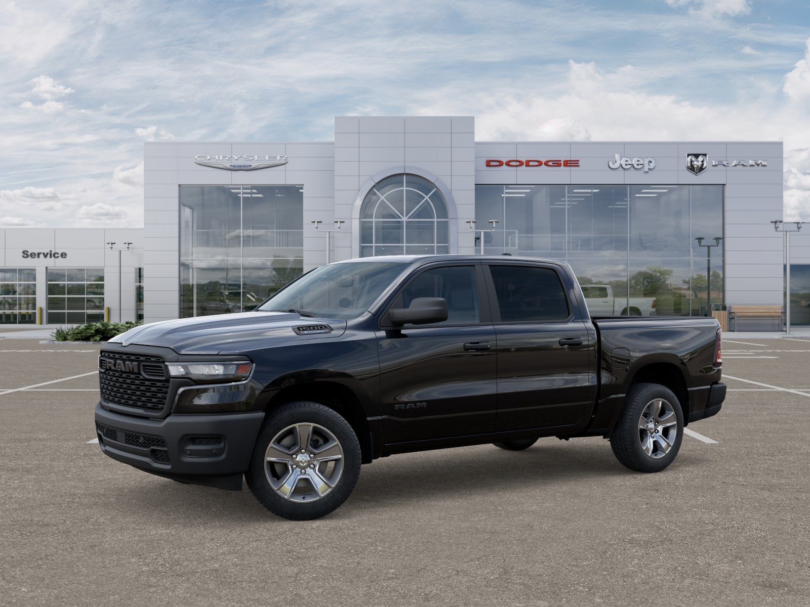 2025 RAM Ram 1500 RAM 1500 TRADESMAN CREW CAB 4X2 5'7' BOX