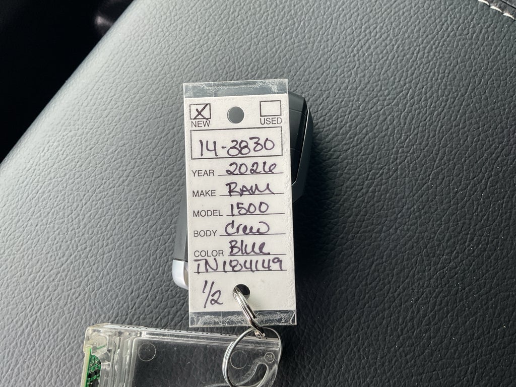 2026 RAM Ram 1500 RAM 1500 TRADESMAN CREW CAB 4X2 5'7' BOX