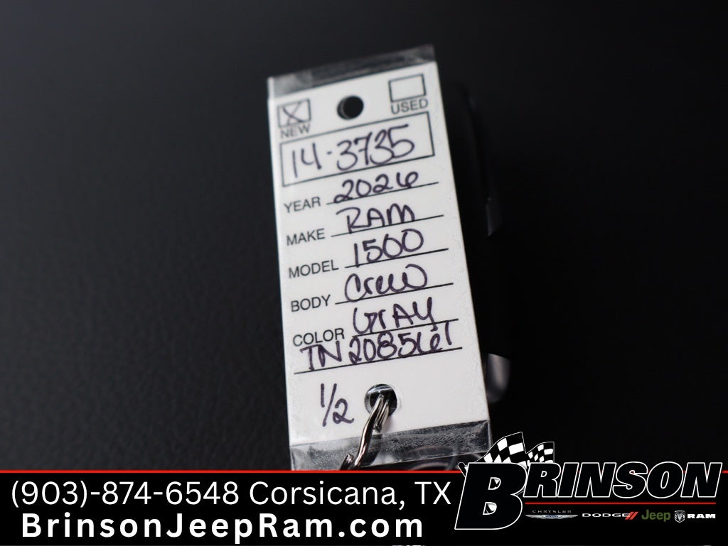 2026 RAM Ram 1500 RAM 1500 LONE STAR CREW CAB 4X2 6'4' BOX