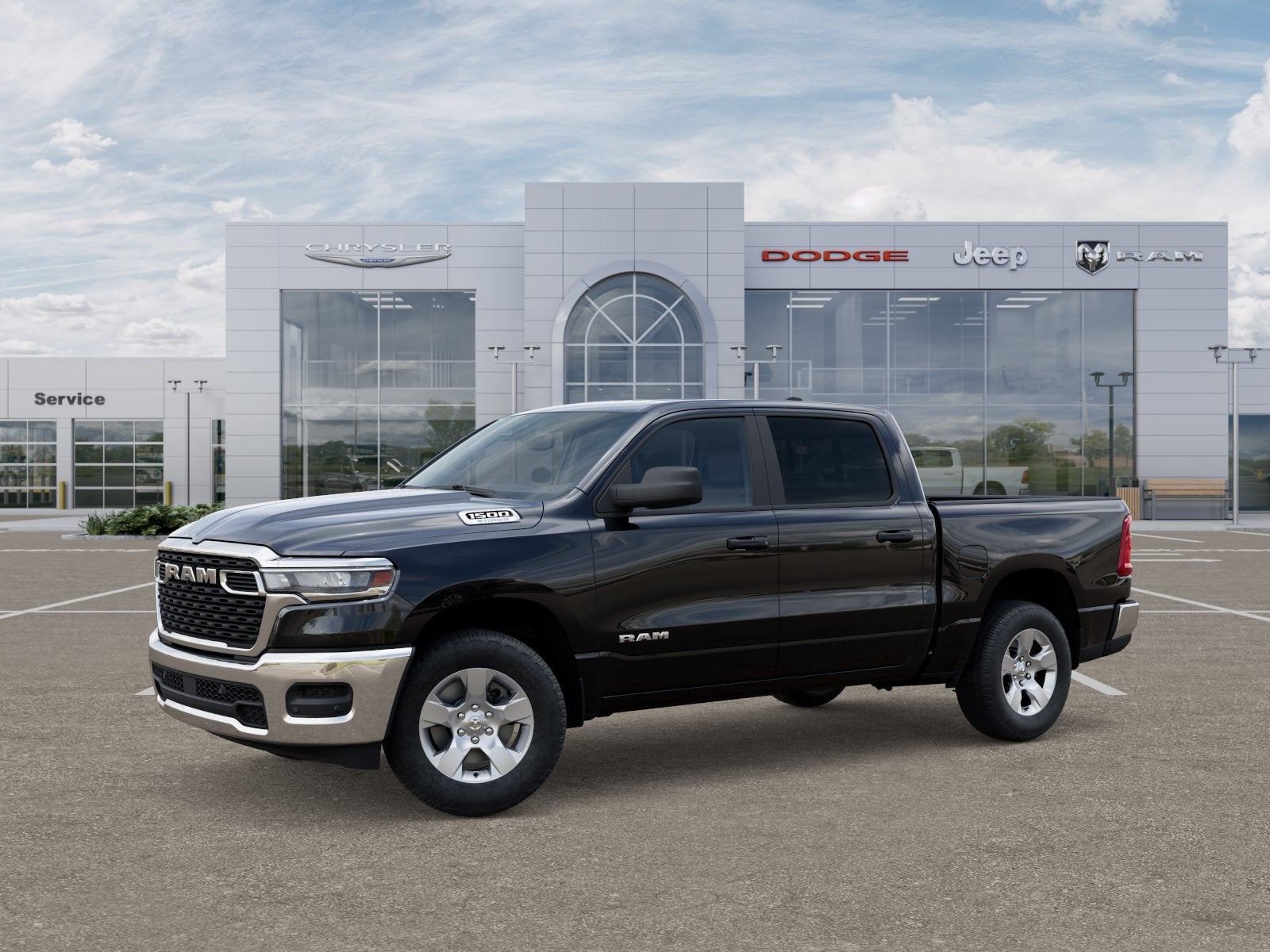 2025 RAM Ram 1500 RAM 1500 TRADESMAN CREW CAB 4X4 5'7' BOX