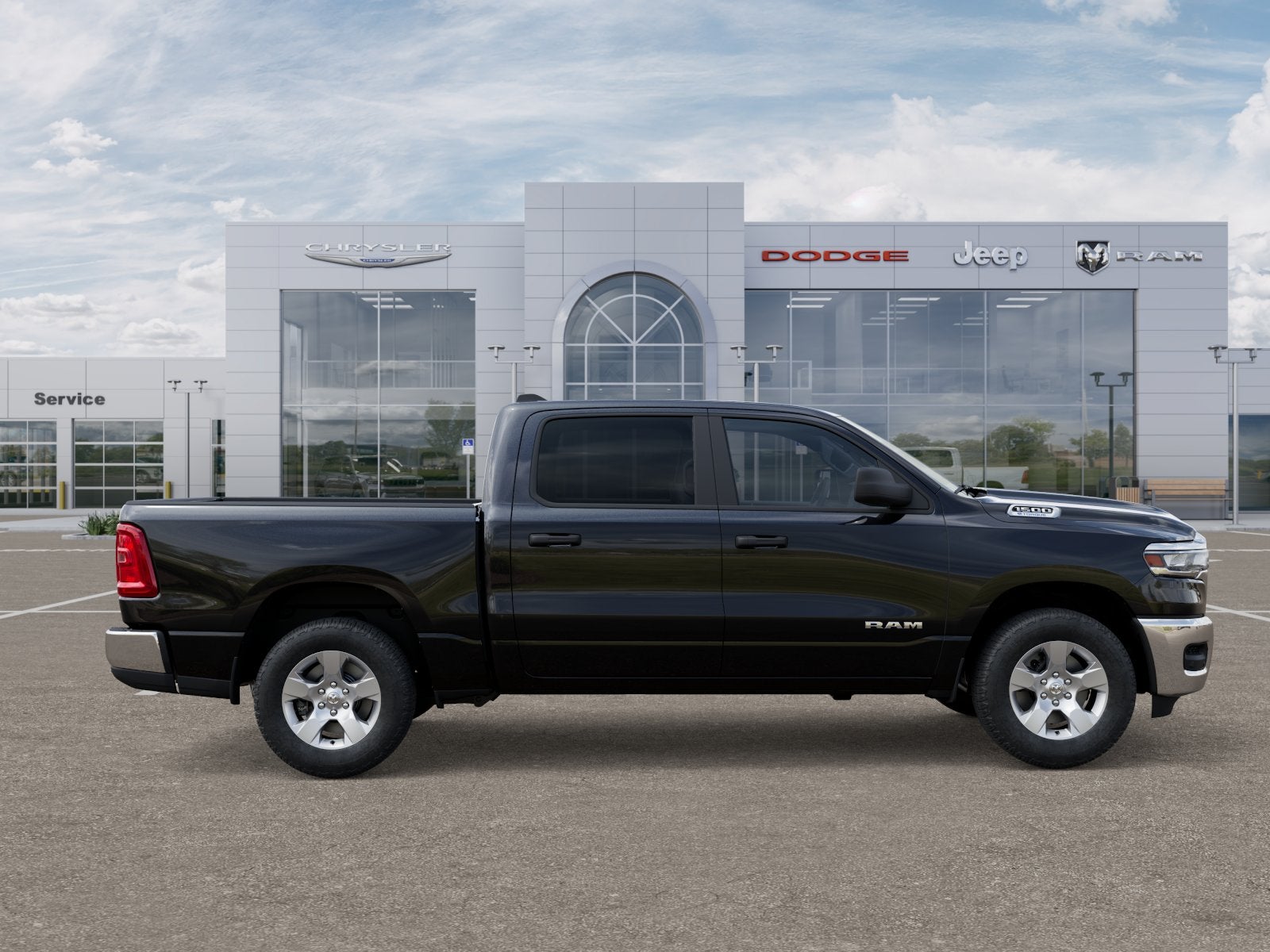 2025 RAM Ram 1500 RAM 1500 TRADESMAN CREW CAB 4X4 5'7' BOX