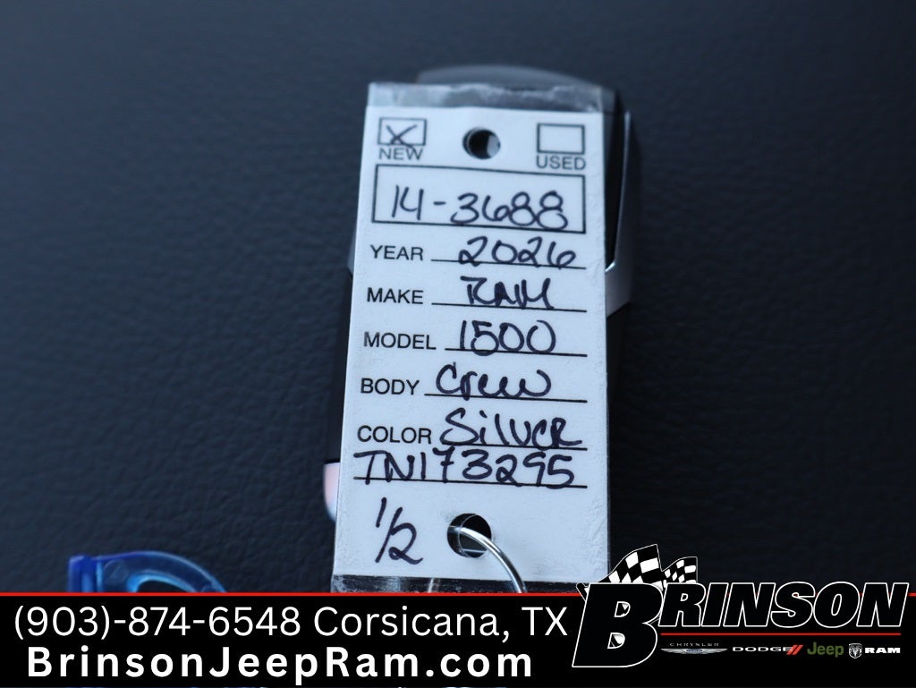 2026 RAM Ram 1500 RAM 1500 LONE STAR CREW CAB 4X4 5'7' BOX