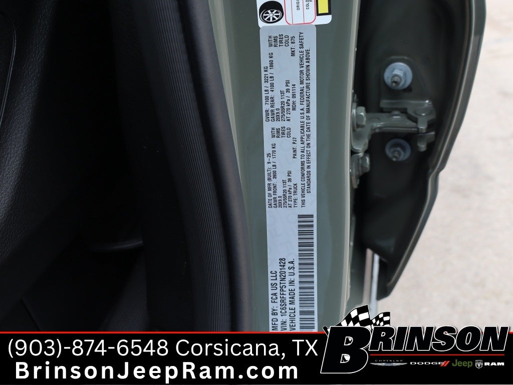 2026 RAM Ram 1500 RAM 1500 LONE STAR CREW CAB 4X4 5'7' BOX