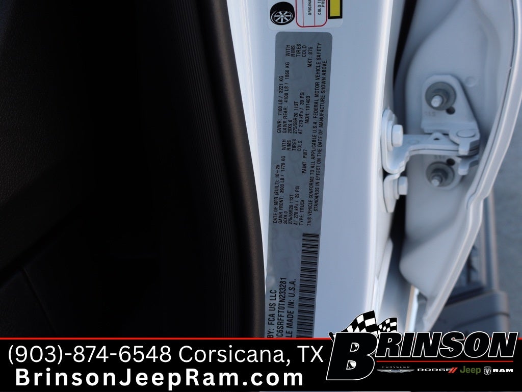 2026 RAM Ram 1500 RAM 1500 LONE STAR CREW CAB 4X4 5'7' BOX