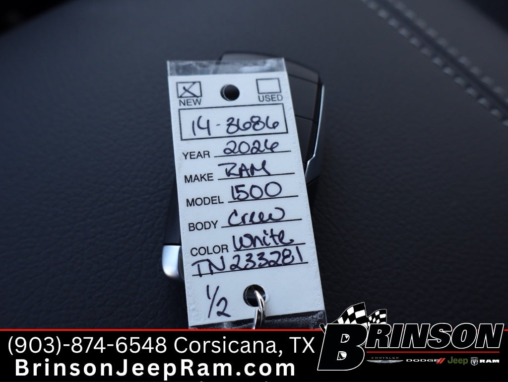 2026 RAM Ram 1500 RAM 1500 LONE STAR CREW CAB 4X4 5'7' BOX