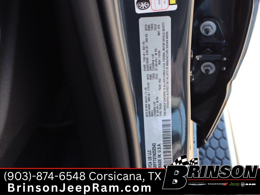 2026 RAM Ram 1500 RAM 1500 LONE STAR CREW CAB 4X4 5'7' BOX