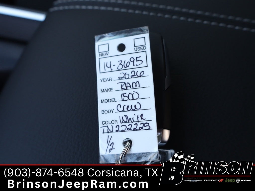 2026 RAM Ram 1500 RAM 1500 LONE STAR CREW CAB 4X4 5'7' BOX