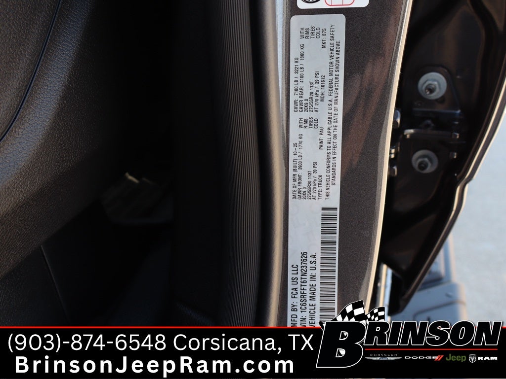 2026 RAM Ram 1500 RAM 1500 LONE STAR CREW CAB 4X4 5'7' BOX