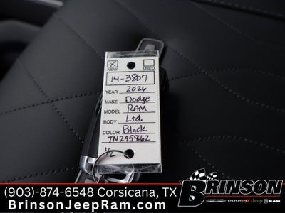 2026 RAM Ram 1500 RAM 1500 LIMITED CREW CAB 4X4 5'7' BOX