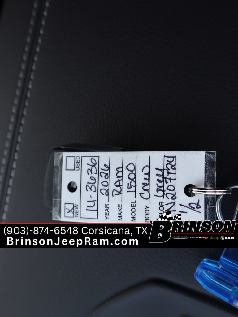 2026 RAM Ram 1500 RAM 1500 LARAMIE CREW CAB 4X4 5'7' BOX