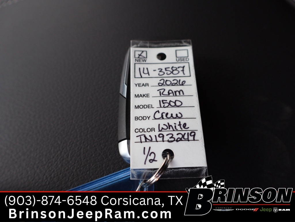 2026 RAM Ram 1500 RAM 1500 LARAMIE CREW CAB 4X4 5'7' BOX