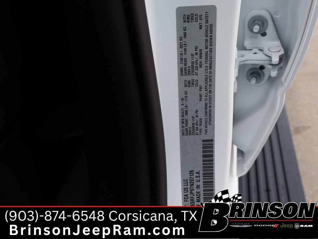 2026 RAM Ram 1500 RAM 1500 LARAMIE CREW CAB 4X4 5'7' BOX