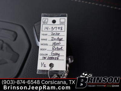 2026 RAM Ram 1500 RAM 1500 REBEL CREW CAB 4X4 5'7' BOX