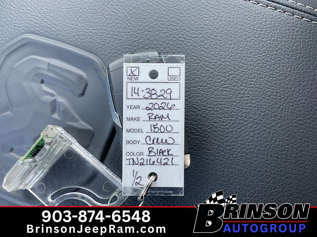 2026 RAM Ram 1500 RAM 1500 REBEL CREW CAB 4X4 5'7' BOX