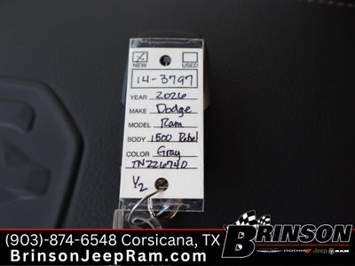 2026 RAM Ram 1500 RAM 1500 REBEL CREW CAB 4X4 5'7' BOX