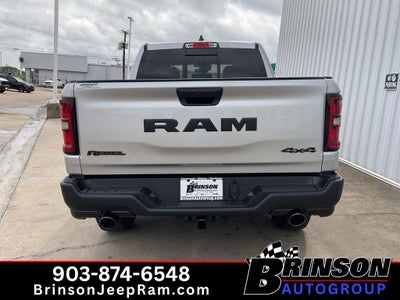 2026 RAM Ram 1500 RAM 1500 REBEL CREW CAB 4X4 5'7' BOX