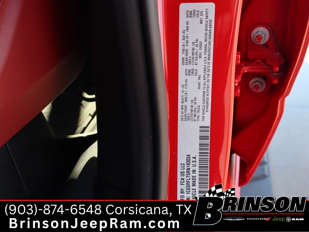 2024 RAM 1500 Rebel Crew Cab 4x4 5'7' Box