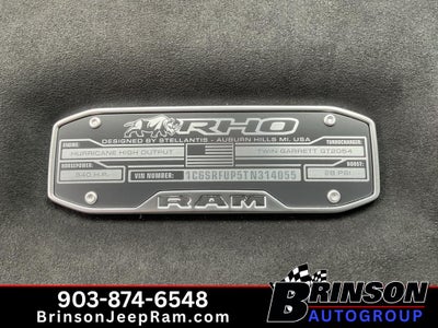 2026 RAM Ram 1500 RAM 1500 RHO CREW CAB 4X4 5'7' BOX