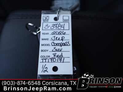 2026 Jeep Compass COMPASS LATITUDE ALTITUDE 4X4