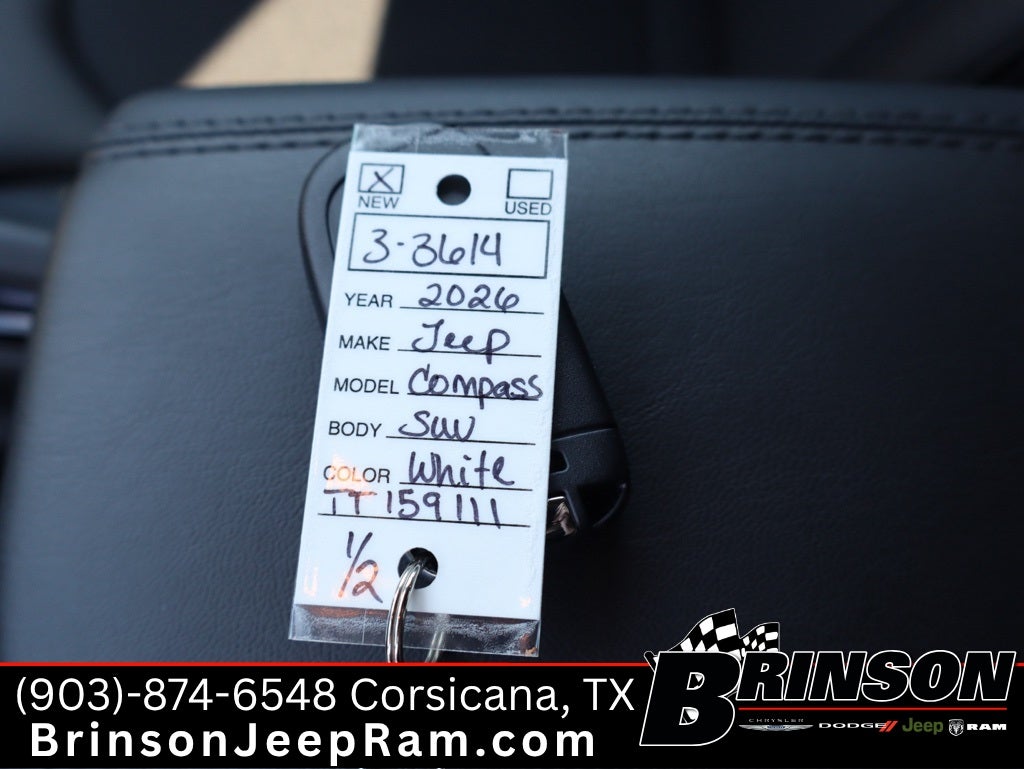 2026 Jeep Compass COMPASS LATITUDE ALTITUDE 4X4
