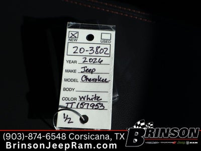 2026 Jeep Cherokee CHEROKEE LIMITED 4X4